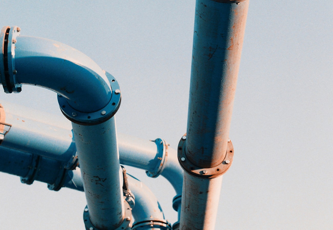 Industrial process pipework and flanged connections